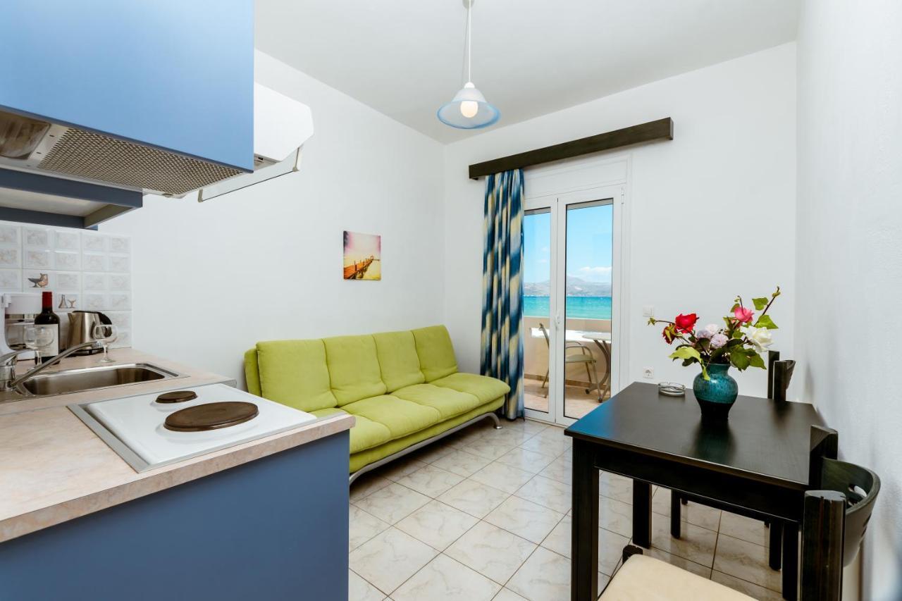 Asterina Seaside Apartments Kalyves Eksteriør billede