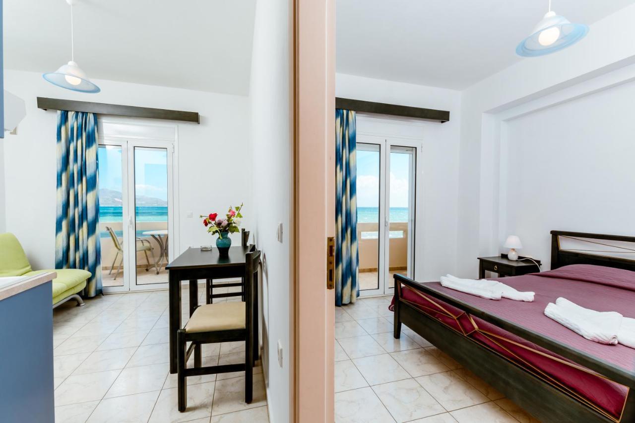 Asterina Seaside Apartments Kalyves Eksteriør billede