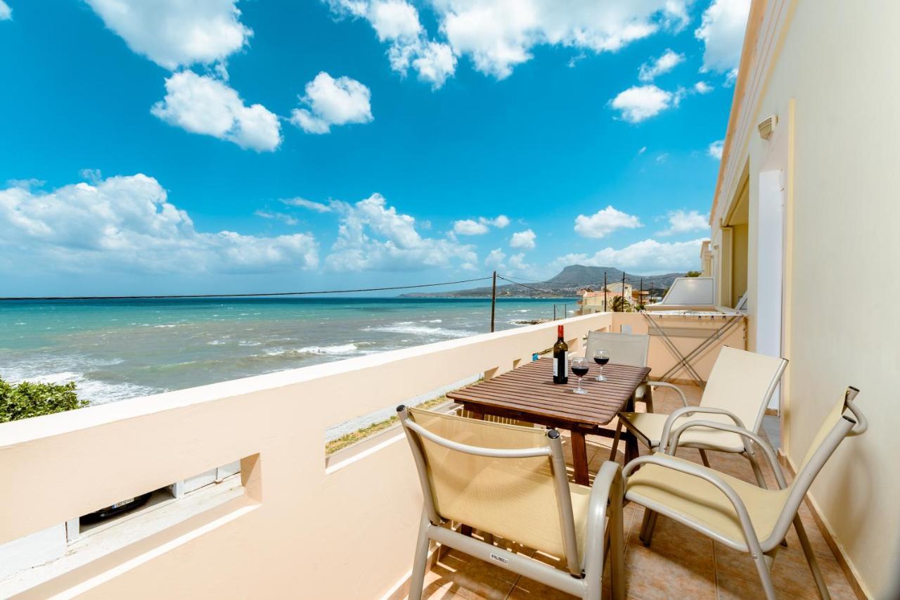 Asterina Seaside Apartments Kalyves Eksteriør billede